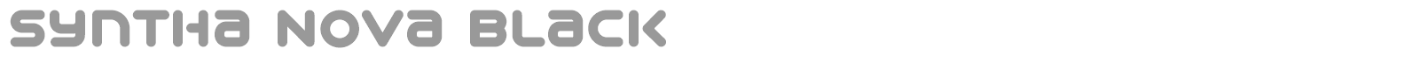 Syntha Nova font preview